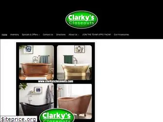 clarkyscloseouts.com