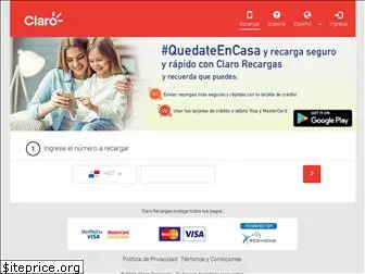 clarorecargas.com.pa