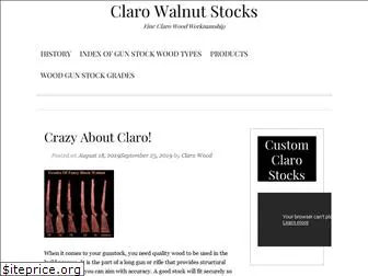 clarowalnutgunstocks.com