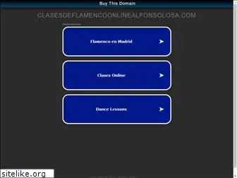 clasesdeflamencoonlinealfonsolosa.com