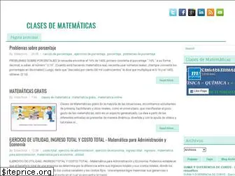 clasesmatematicas.blogspot.com