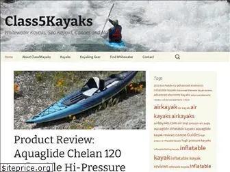 class5kayaks.com