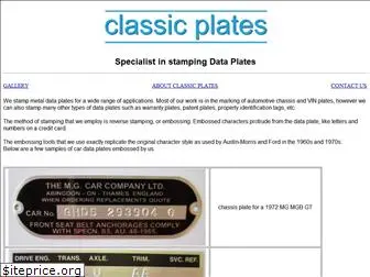 classic-plates.com