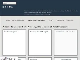 classicalballetacademymn.com