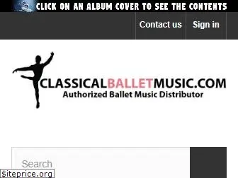 classicalballetmusic.com