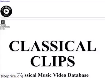 classicalclips.com