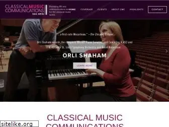 classicalmusiccommunications.com