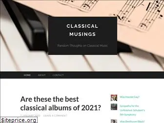 classicalmusings.com