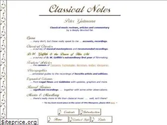 classicalnotes.net