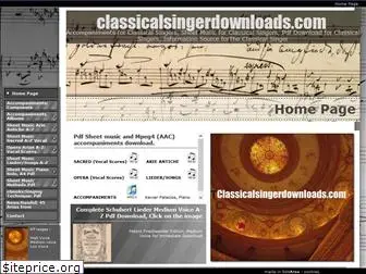 classicalsingerdownloads.com