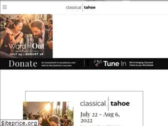 classicaltahoe.org