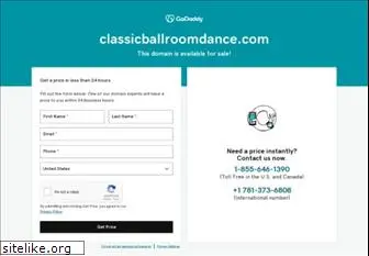 classicballroomdance.com
