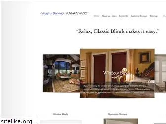 classicblinds-ky.com