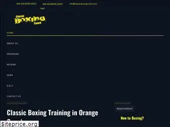 classicboxingcoach.com