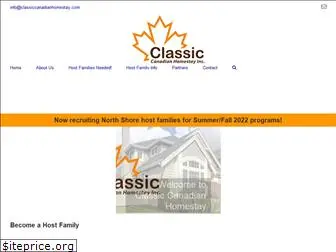 classiccanadianhomestay.com