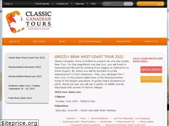 www.classiccanadiantours.com