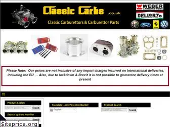 classiccarbs.co.uk