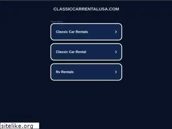 classiccarrentalusa.com