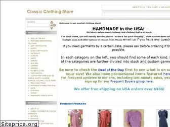 classicclothingstore.com