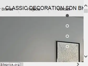 classicdecoration.com - interior solutions provider  classic decoration sdn. bhd. malaysia