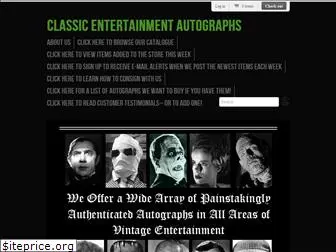 classicentertainmentautographs.com