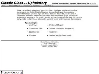 classicglassandupholstery.com