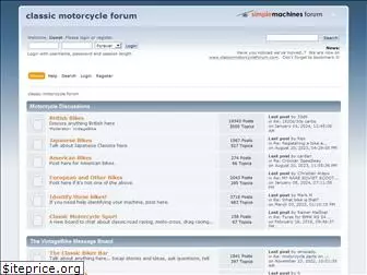 classicmotorcycleforum.com