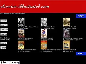 classics-illustrated.com - classics illustrated html formatted literature illustrated