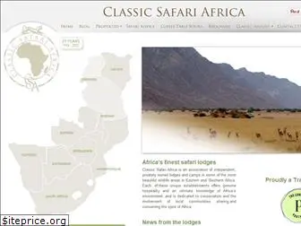 classicsafariafrica.com