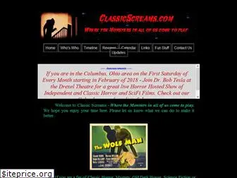 classicscreams.com