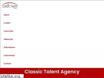 classictalentagency.com