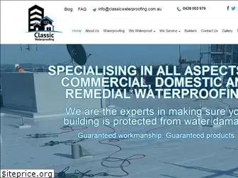 classicwaterproofing.com.au