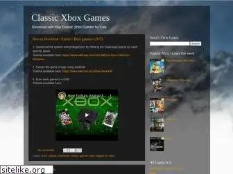 classicxboxgames.blogspot.com