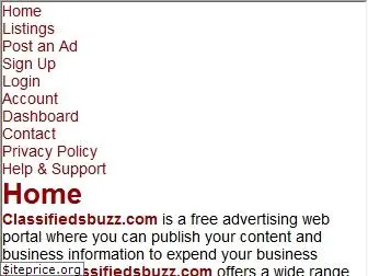 classifiedsbuzz.com