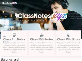 classnotesxyz.com
