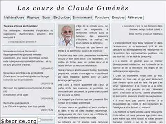 claude-gimenes.fr