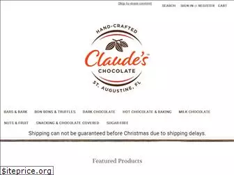 claudeschocolate.com