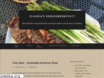 claudiasgenusswerkstatt.com
