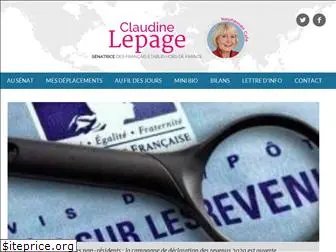 claudinelepage.eu