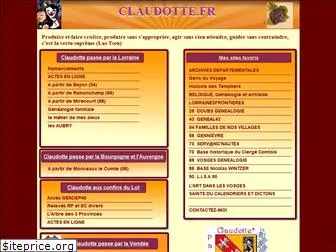 claudotte.fr
