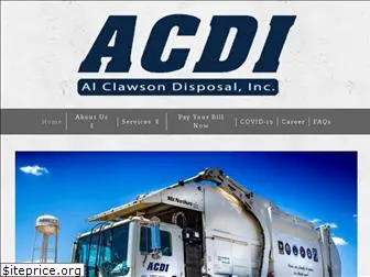 clawsondisposal.com