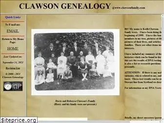 clawsonfamily.com