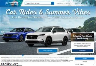 clawsonhonda.com