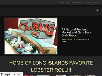 clawsseafoodmarket.com