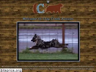 claycreekaussies.com