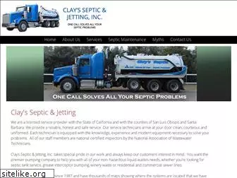 clays-septic.com