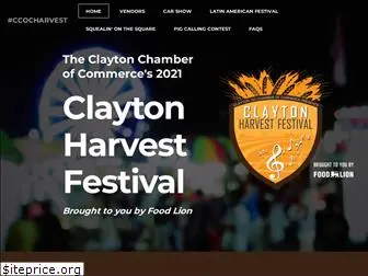 claytonharvestfestival.com