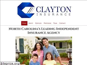 claytoninsurancenc.com