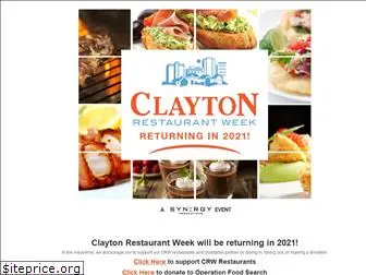 claytonrestaurantweek.com