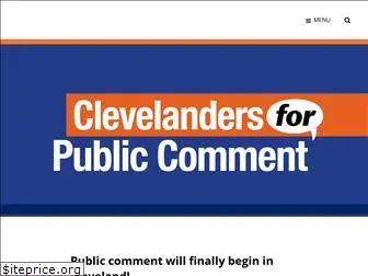 cle4publiccomment.com